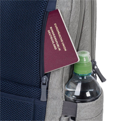 Rivacase 7760 ECO grey Laptop backpack 15.6