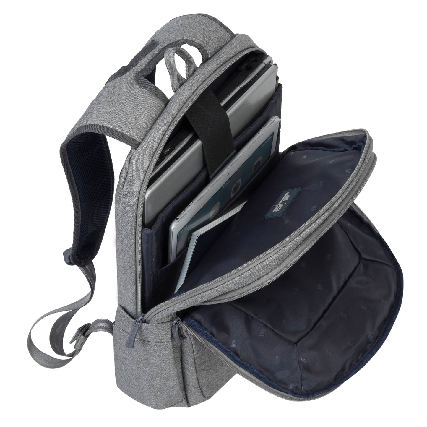 Rivacase 7760 ECO grey Laptop backpack 15.6