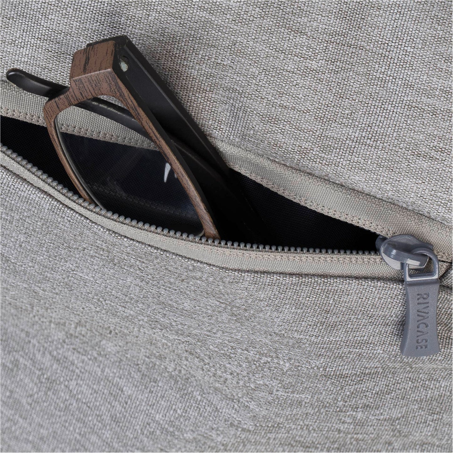 Rivacase 7760 ECO grey Laptop backpack 15.6