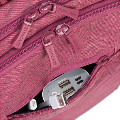 Rivacase 7760 ECO red Laptop backpack 15.6