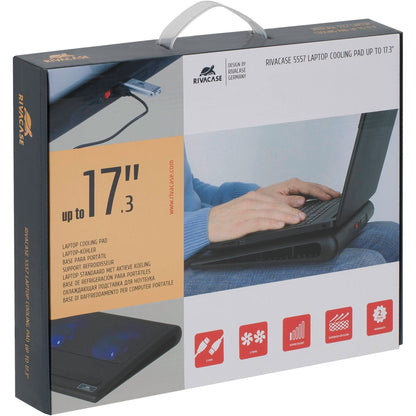 Rivacase 5557 Notebook Cooling Pad up to 43,9cm (17.3 )