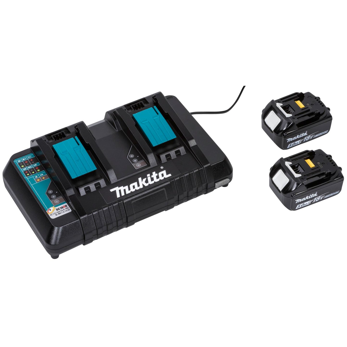 Makita DLM432PT2 cordless lawn mower