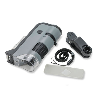 Carson MicroFlip 100x - 250x LED Pocket Microscope