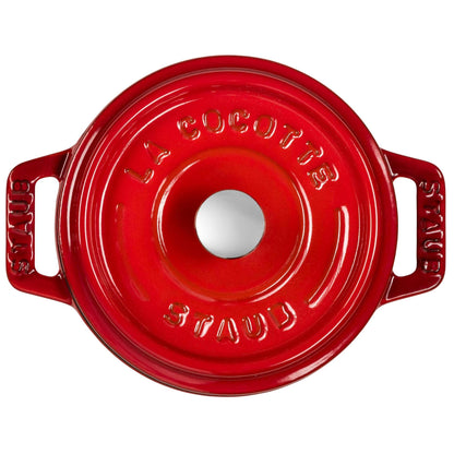 Staub Mini Cocotte 10cm round cherry, cast iron