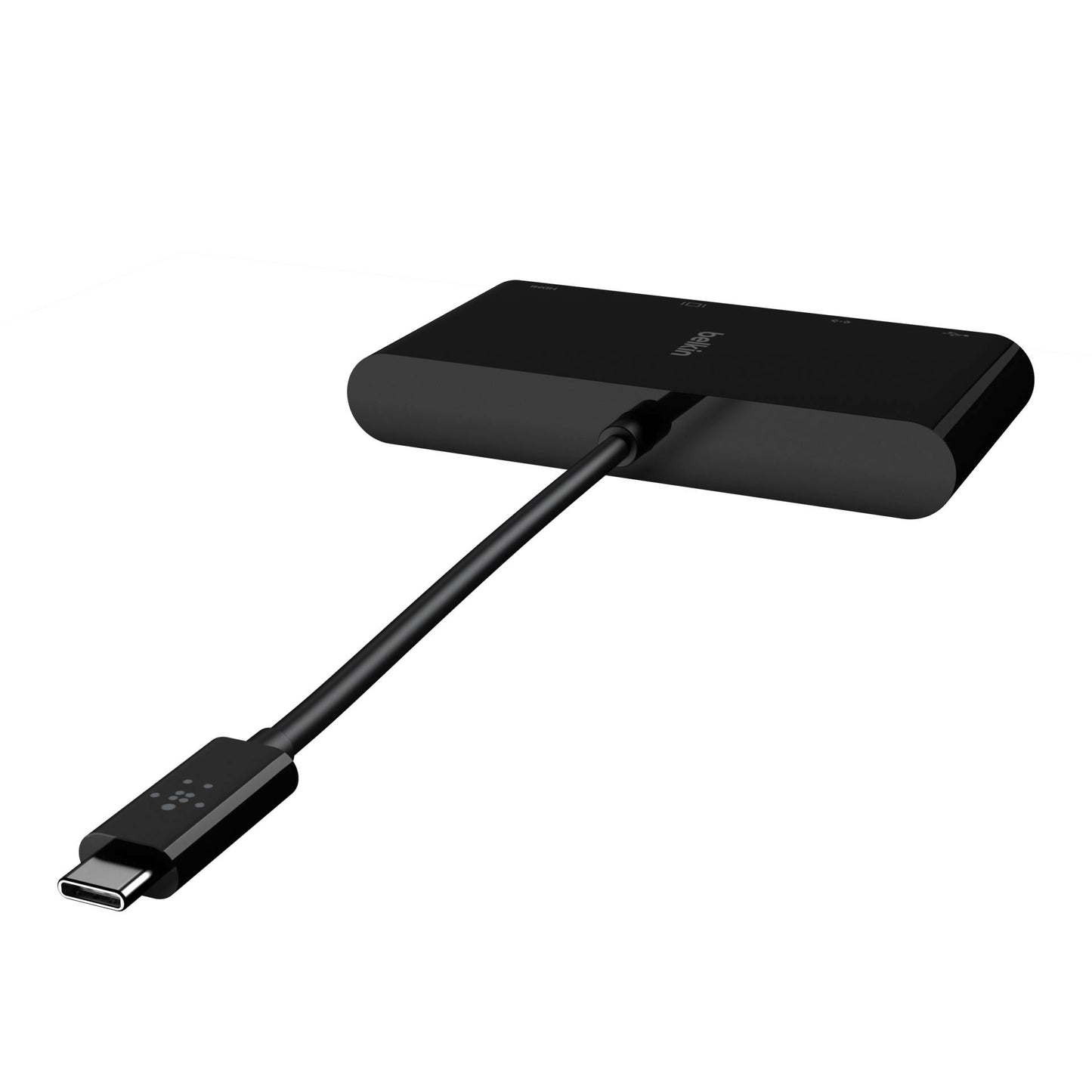 Belkin USB-C to Gigabit-Ethern. HDMI/VGA/USB-A-Adapter, black