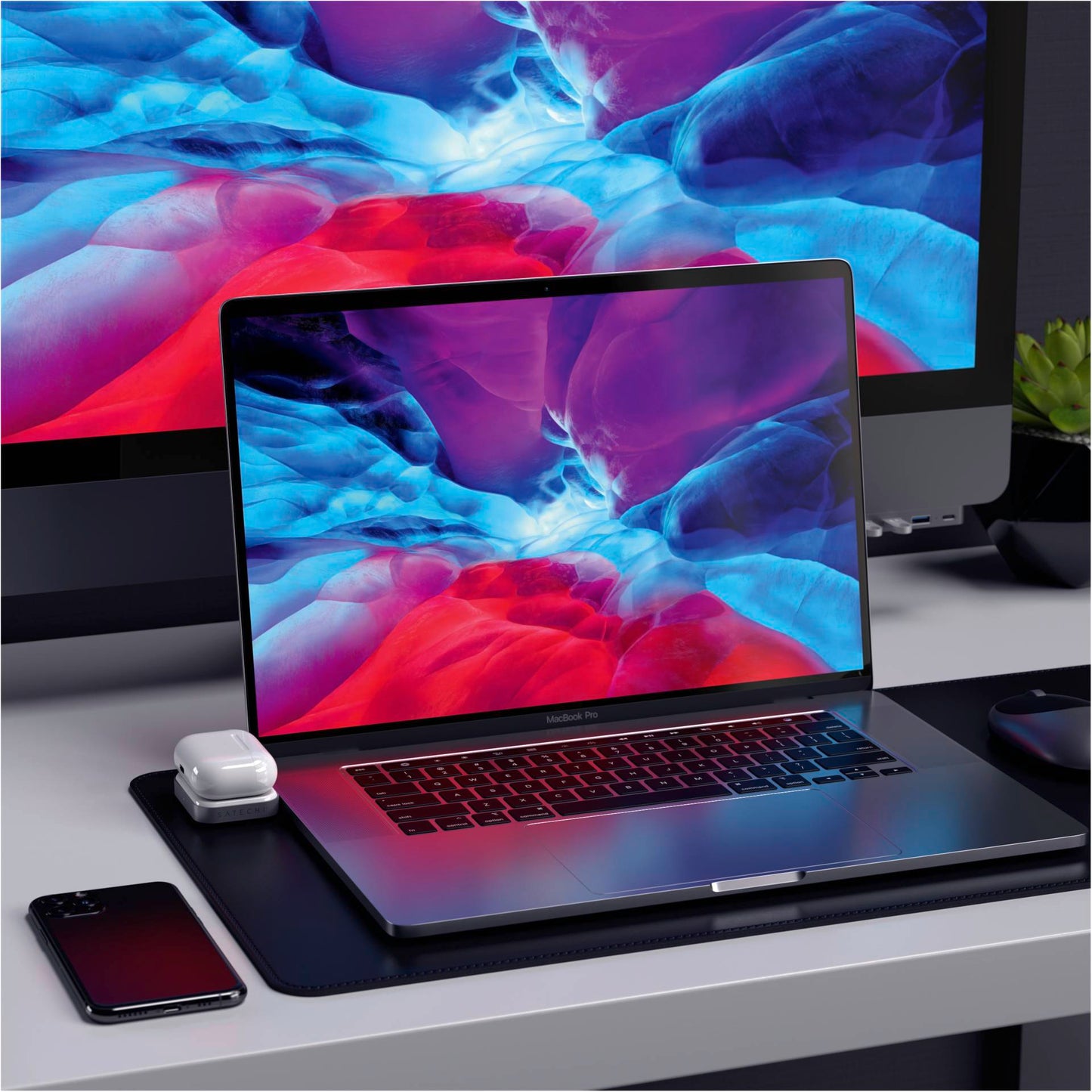 Satechi USB-C Wireless Charging Dock for AirPods