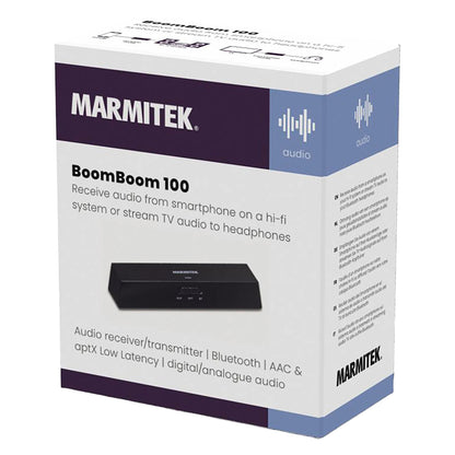Marmitek BoomBoom 100 Audio receiver & transmitter bluetooth