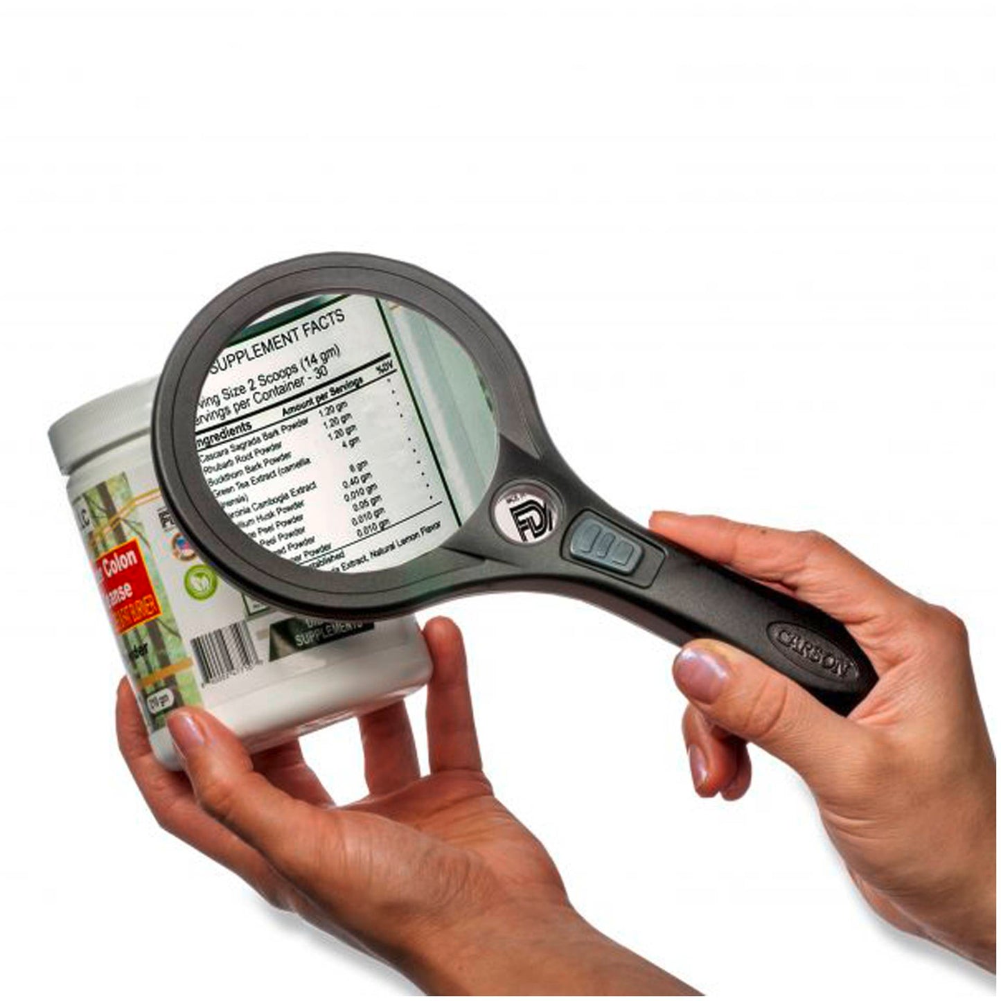 Carson COB LED 90mm Magnifier