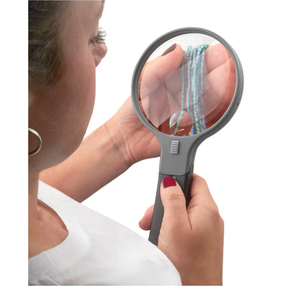 Carson HF-11 split handle Loupe w. Lighting