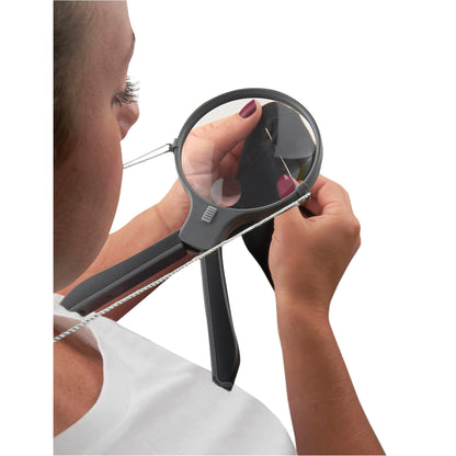 Carson HF-11 split handle Loupe w. Lighting