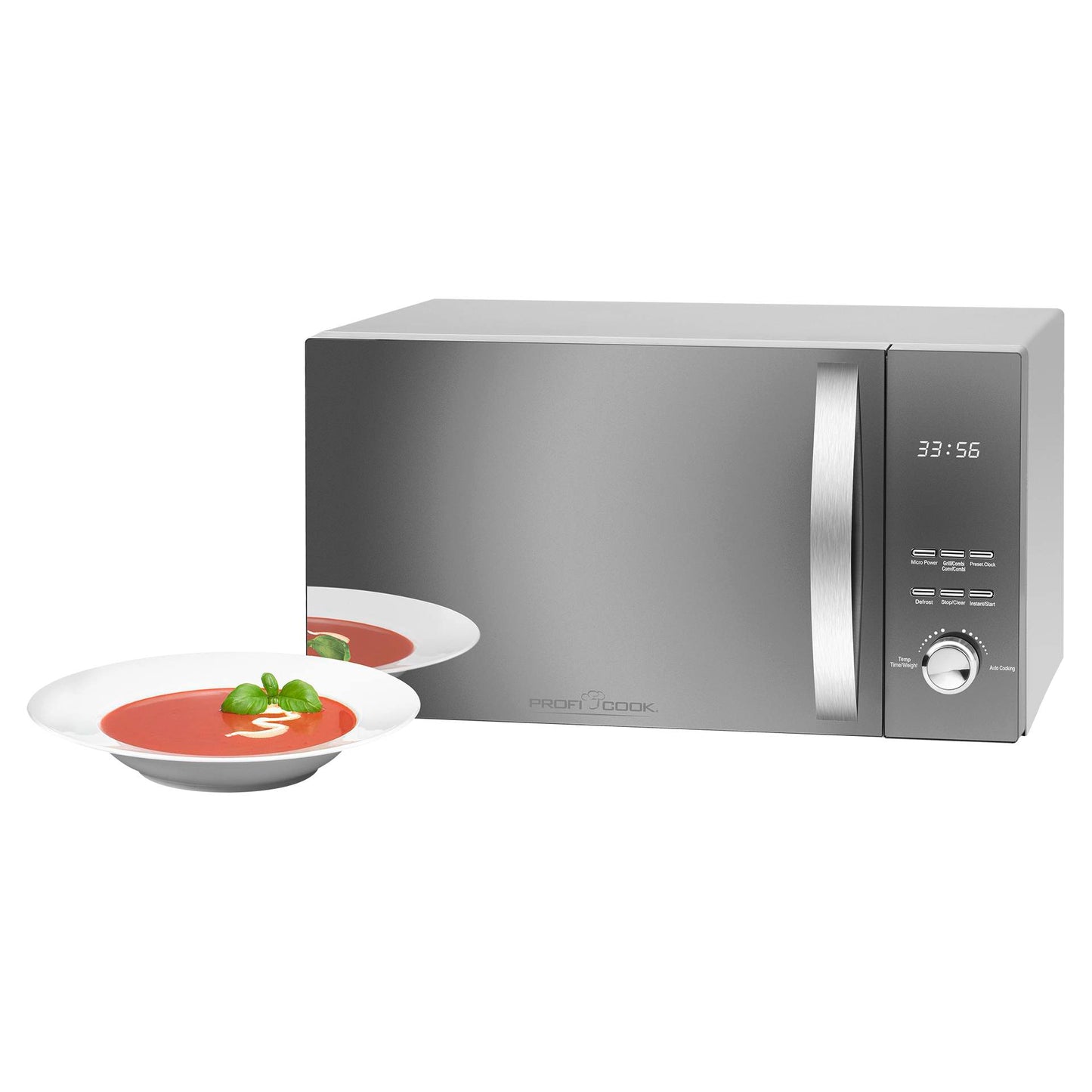 Proficook PC-MWG 1176 H silver