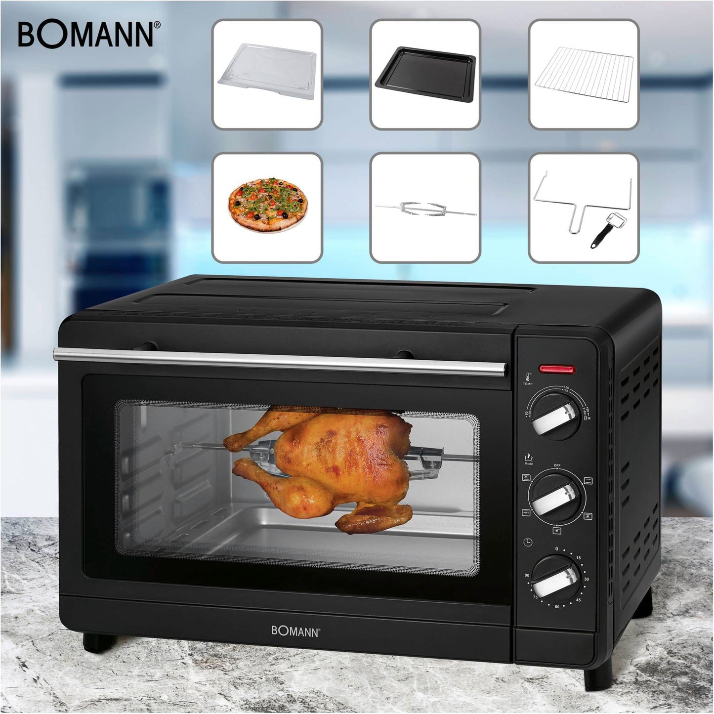 Bomann MBG 6023 CB Multi Oven