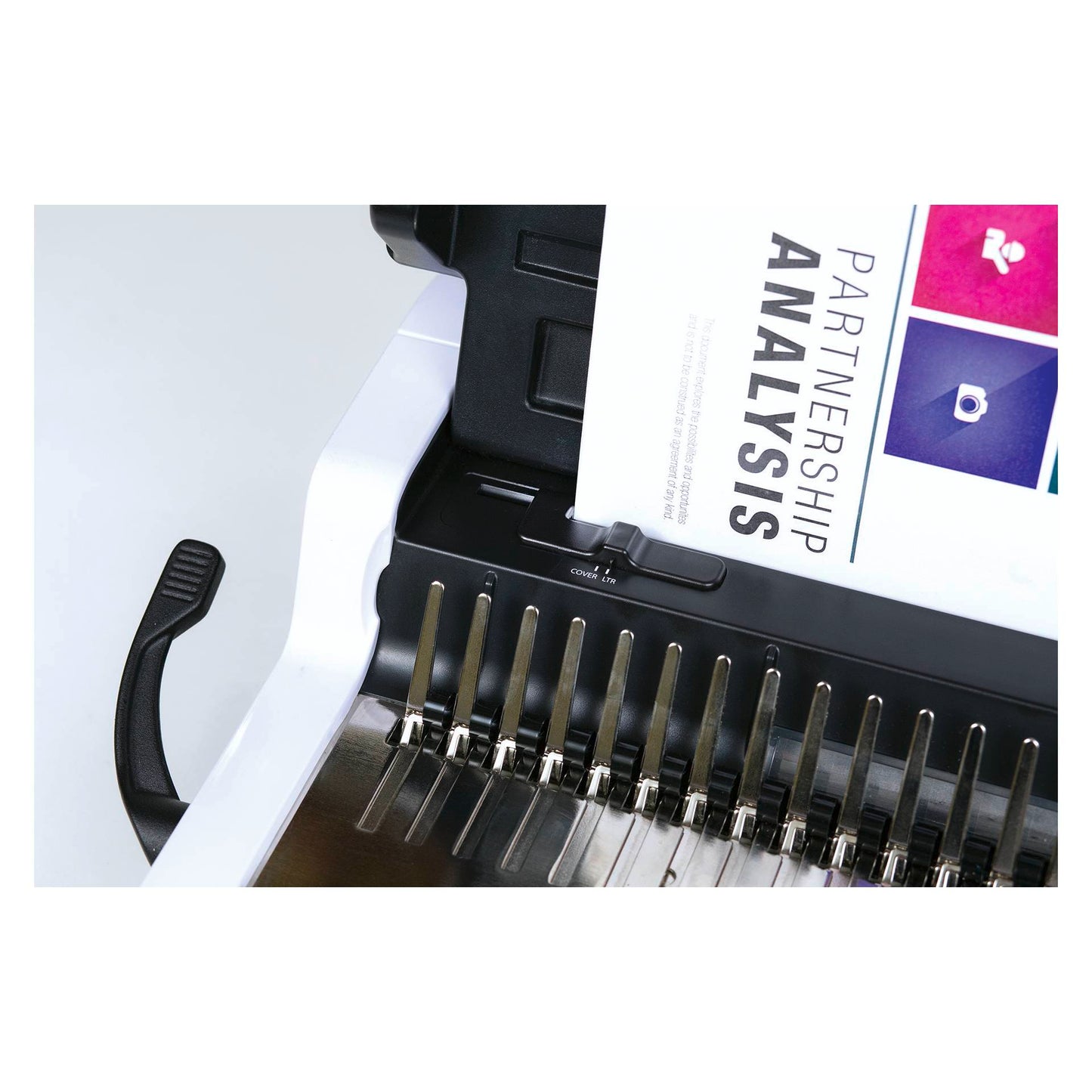 Fellowes Pulsar + Manual Comb Binder