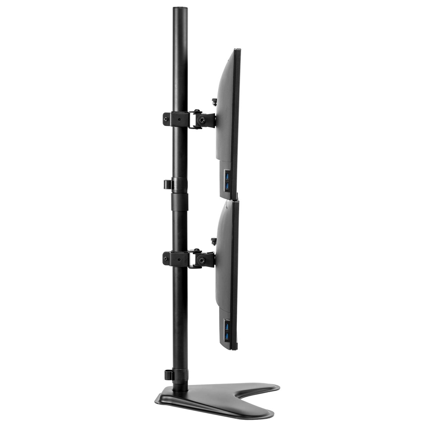 Fellowes Freestanding Dual Vertical Monitor Arm