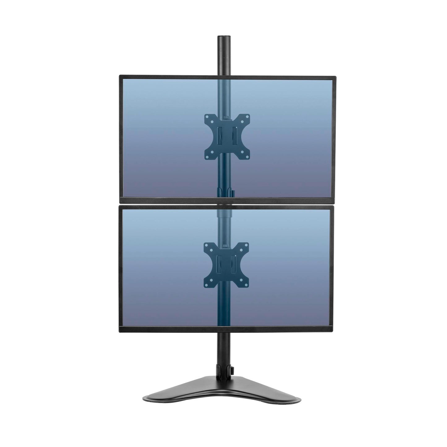 Fellowes Freestanding Dual Vertical Monitor Arm