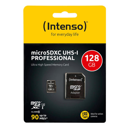 Intenso microSDXC          128GB Class 10 UHS-I Professional