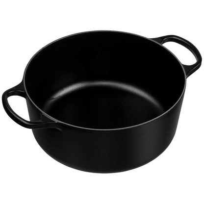 Le Creuset Signature Casserole round 26 cm black