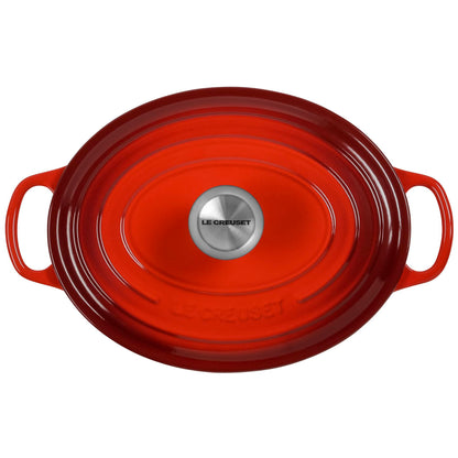 Le Creuset Signature Casserole oval 27 cm Cerise