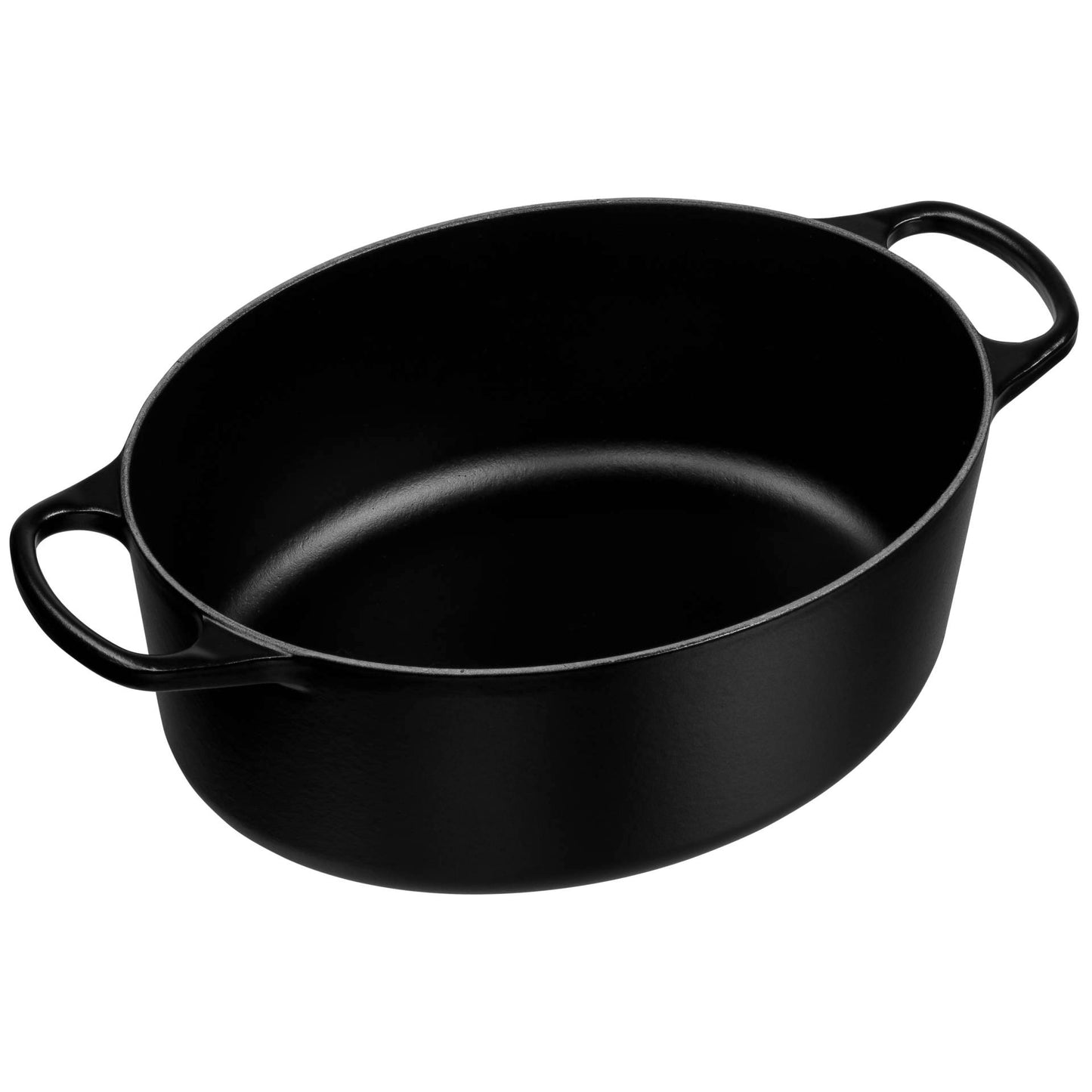 Le Creuset Signature Casserole oval 31 cm black