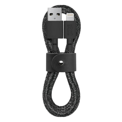 Native Union Belt Cable USB-A to Lightning 1,2m Black