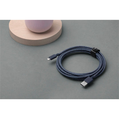 Native Union Belt Cable USB-A to Lightning 3m Indigo Blue