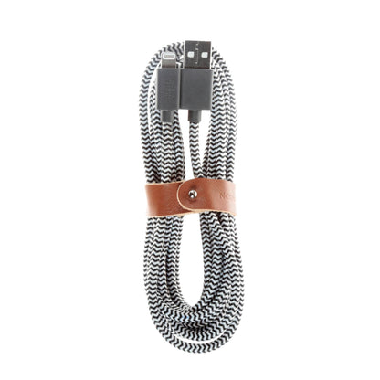Native Union Belt Cable USB-A to Lightning 3m Zebra