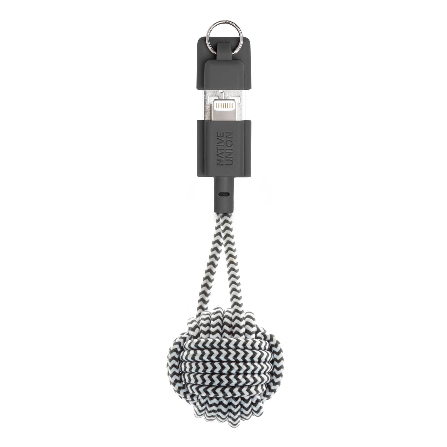 Native Union Key Cable USB-A to Lightning Zebra