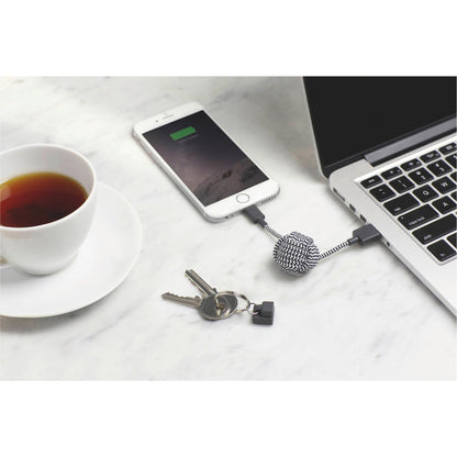 Native Union Key Cable USB-A to Lightning Zebra