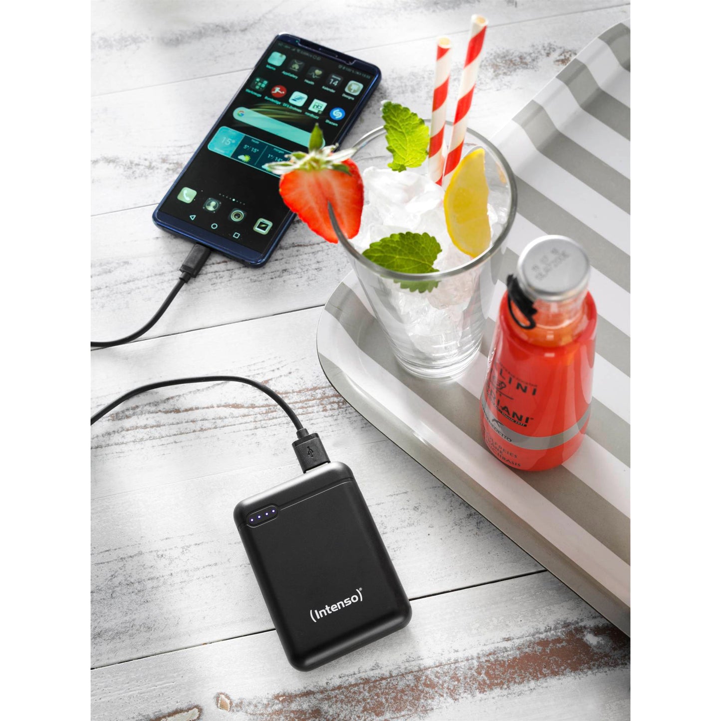 Intenso Powerbank XS10000 black 10000 mAh incl. USB-A to Type-C