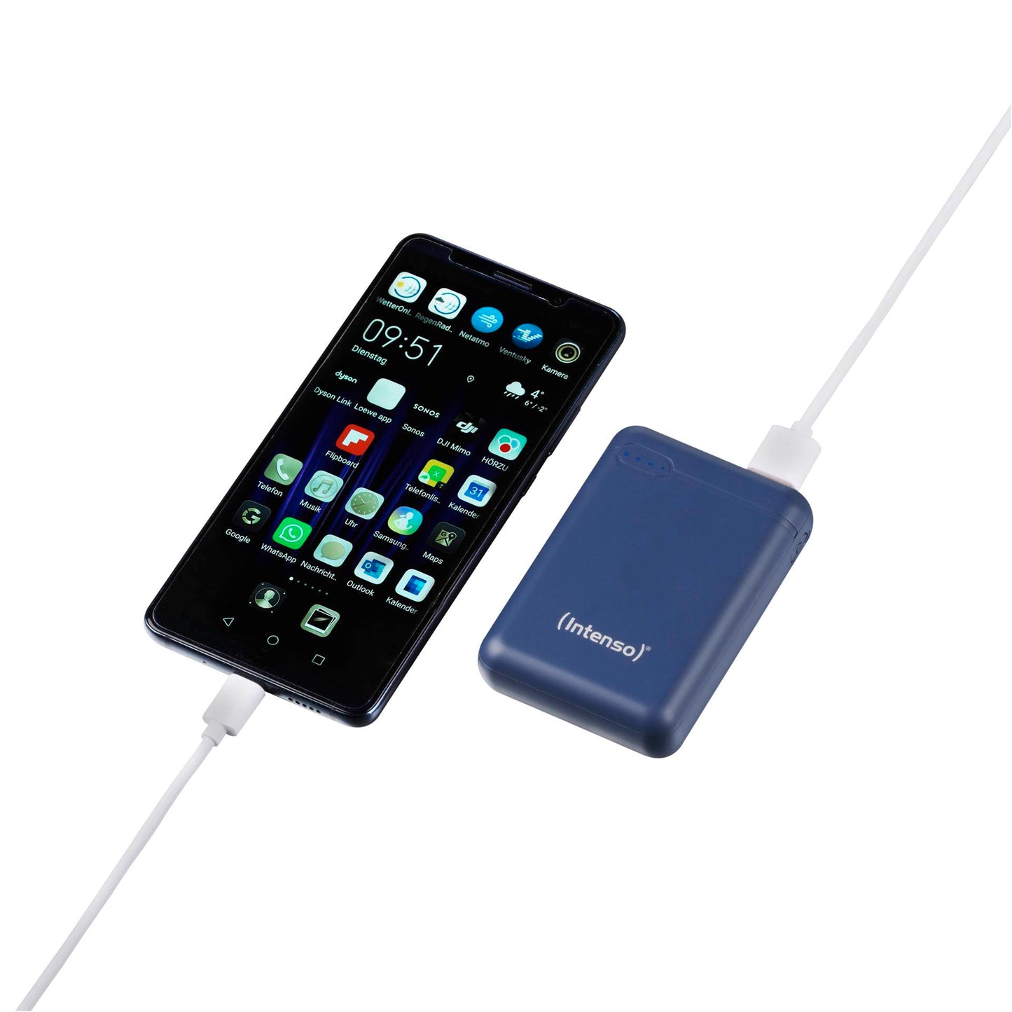 Intenso Powerbank XS10000 dkblue 10000 mAh incl. USB-A to Type-C