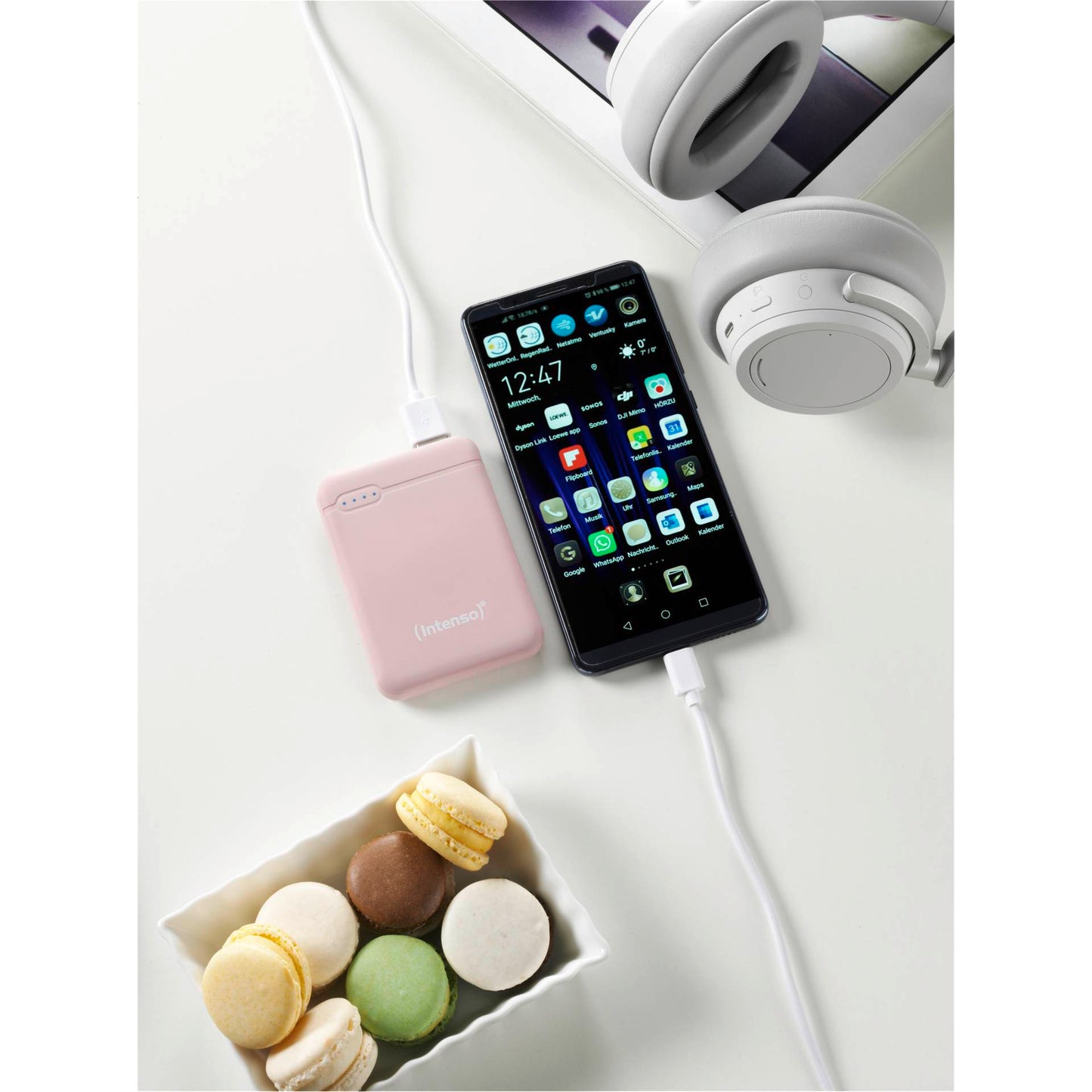 Intenso Powerbank XS5000 rosé 5000 mAh incl. USB-A to Type-C