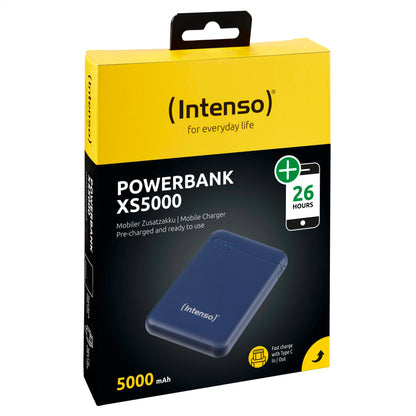 Intenso Powerbank XS5000    blue 5000 mAh incl. USB-A to Type-C