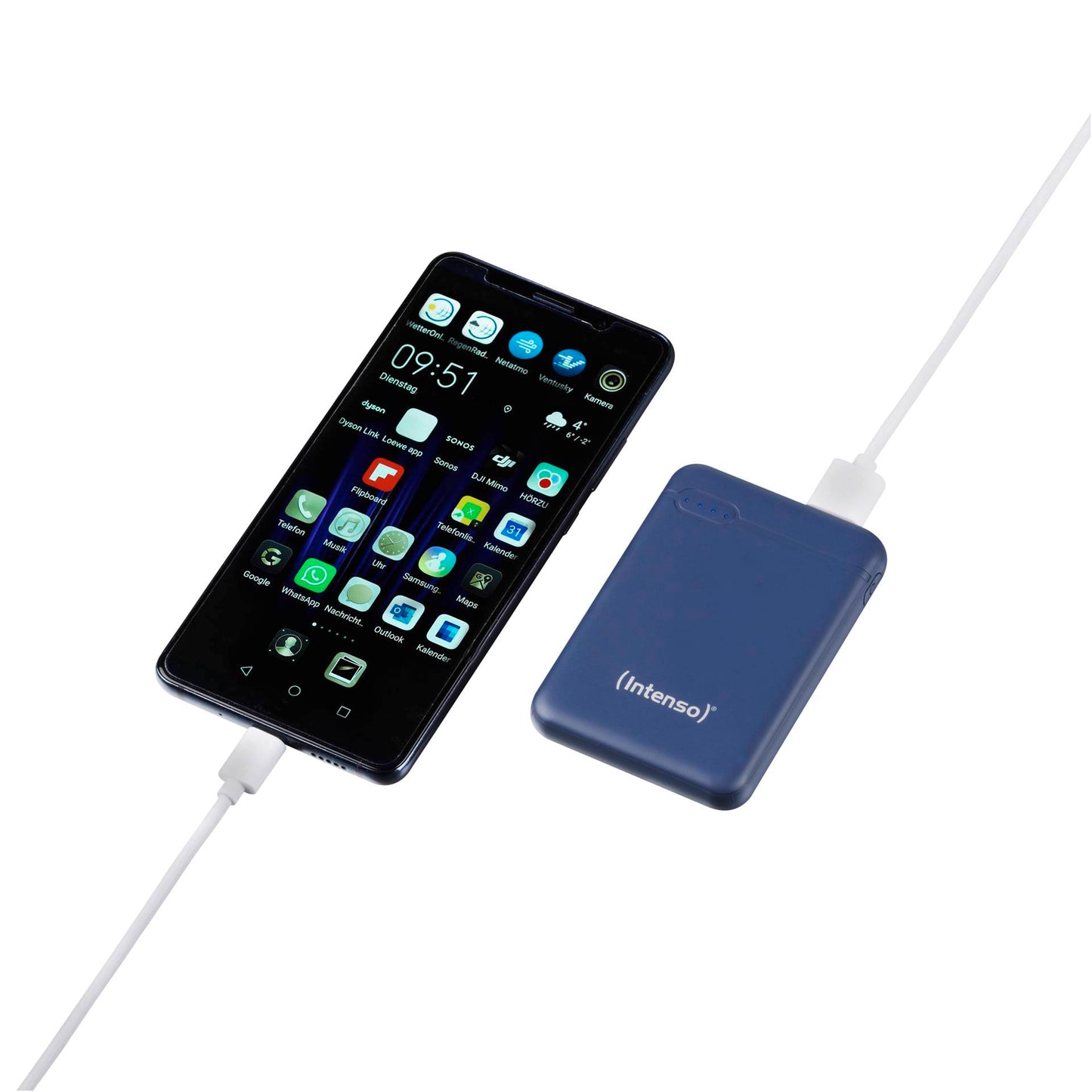 Intenso Powerbank XS5000    blue 5000 mAh incl. USB-A to Type-C
