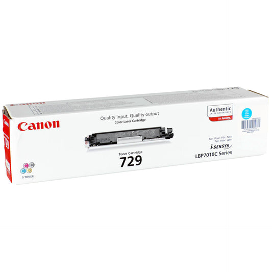 Canon Toner Cartridge 729 C cyan