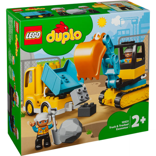 LEGO Duplo 10931 Truck & Tracked Excavator