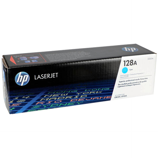 HP Toner CE 321 A cyan No. 128 A