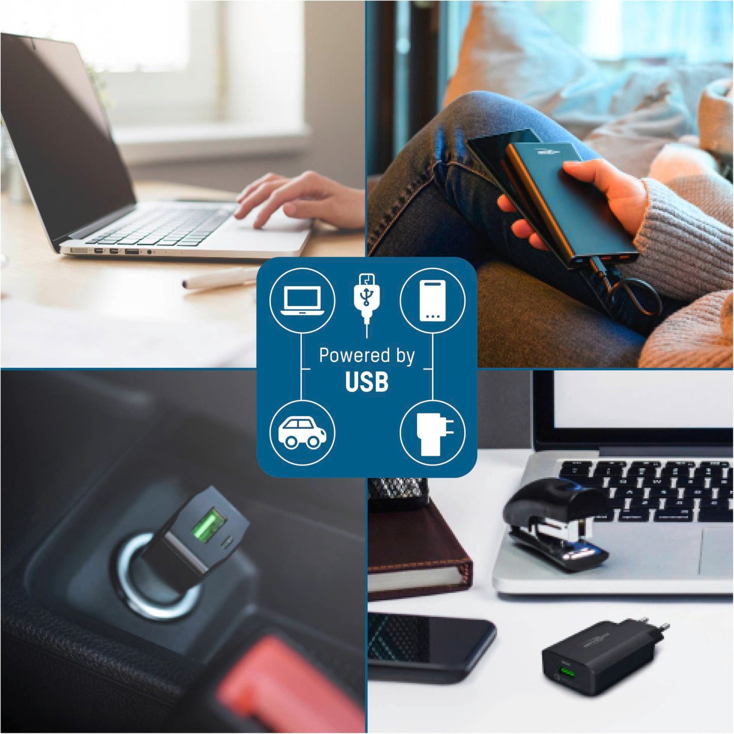 Ansmann Comfort Mini Charger incl. 2 AA Mignon Bat. 2100 mAh