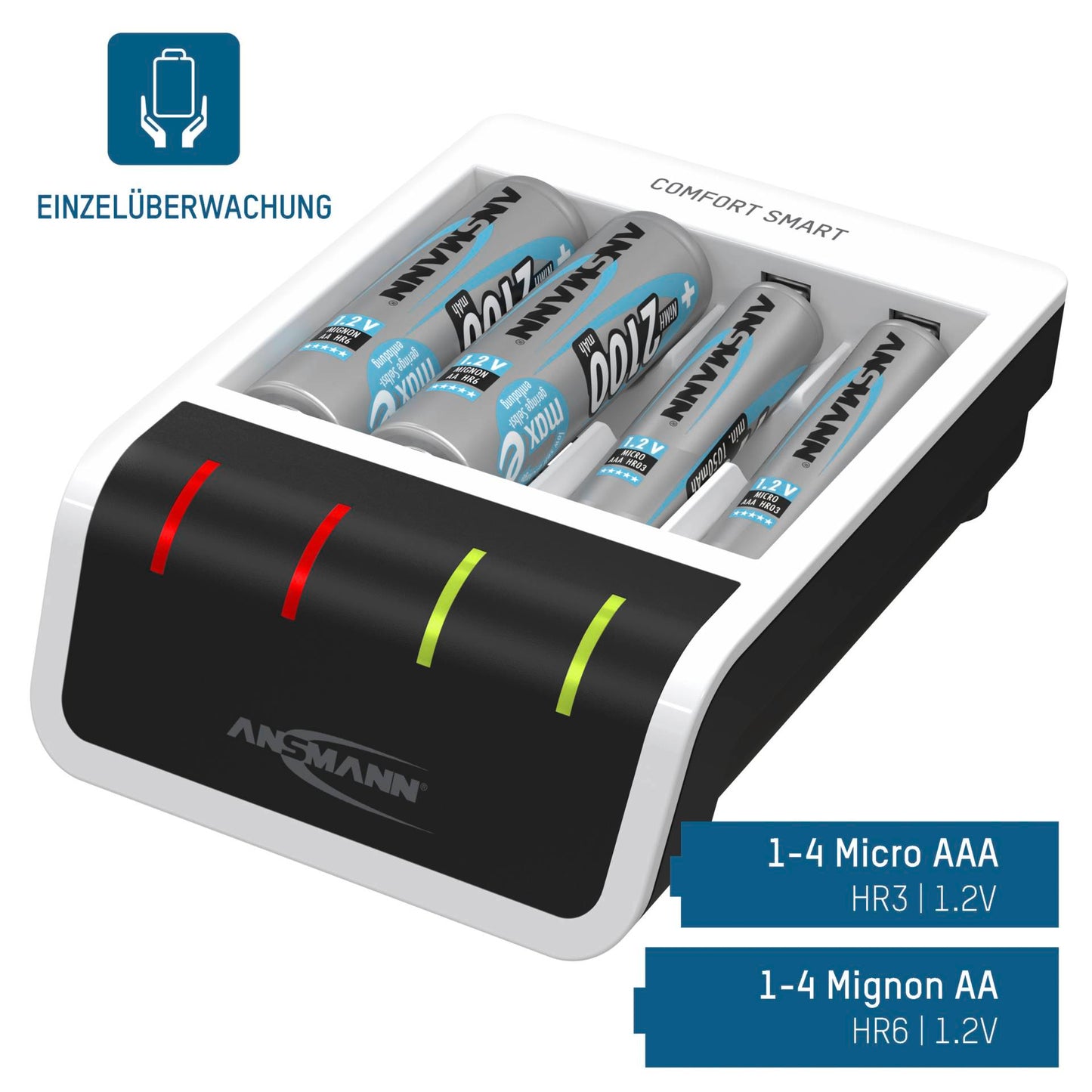 Ansmann Comfort Smart Charger