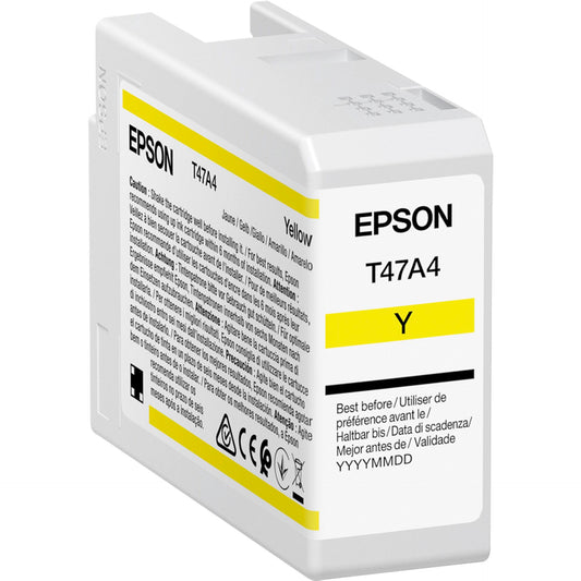 Epson ink cartridge yellow T 47A4 50 ml Ultrachrome Pro 10