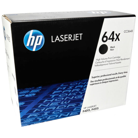 HP Toner CC 364 X black     64 X