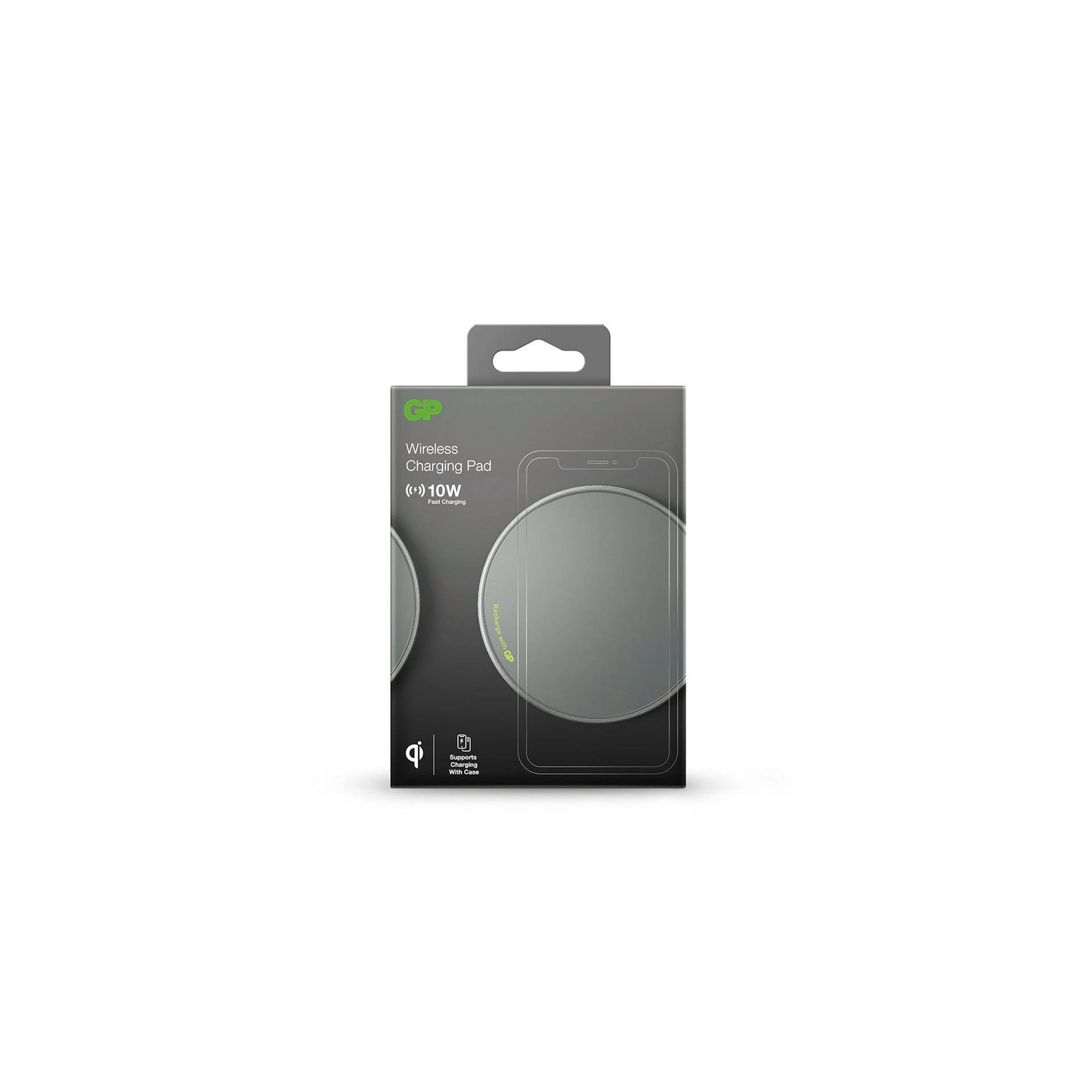 GP QP0A wireless Charger 10W grey Micro-USM 165QP0AGREY
