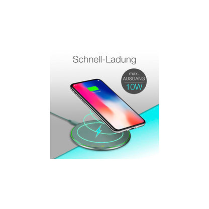 GP QP0A wireless Charger 10W grey Micro-USM 165QP0AGREY