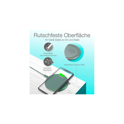 GP QP0A wireless Charger 10W grey Micro-USM 165QP0AGREY