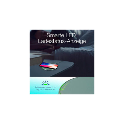 GP QP0A wireless Charger 10W grey Micro-USM 165QP0AGREY