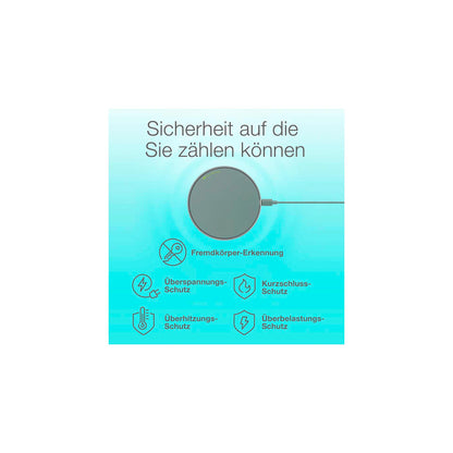 GP QP0A wireless Charger 10W grey Micro-USM 165QP0AGREY