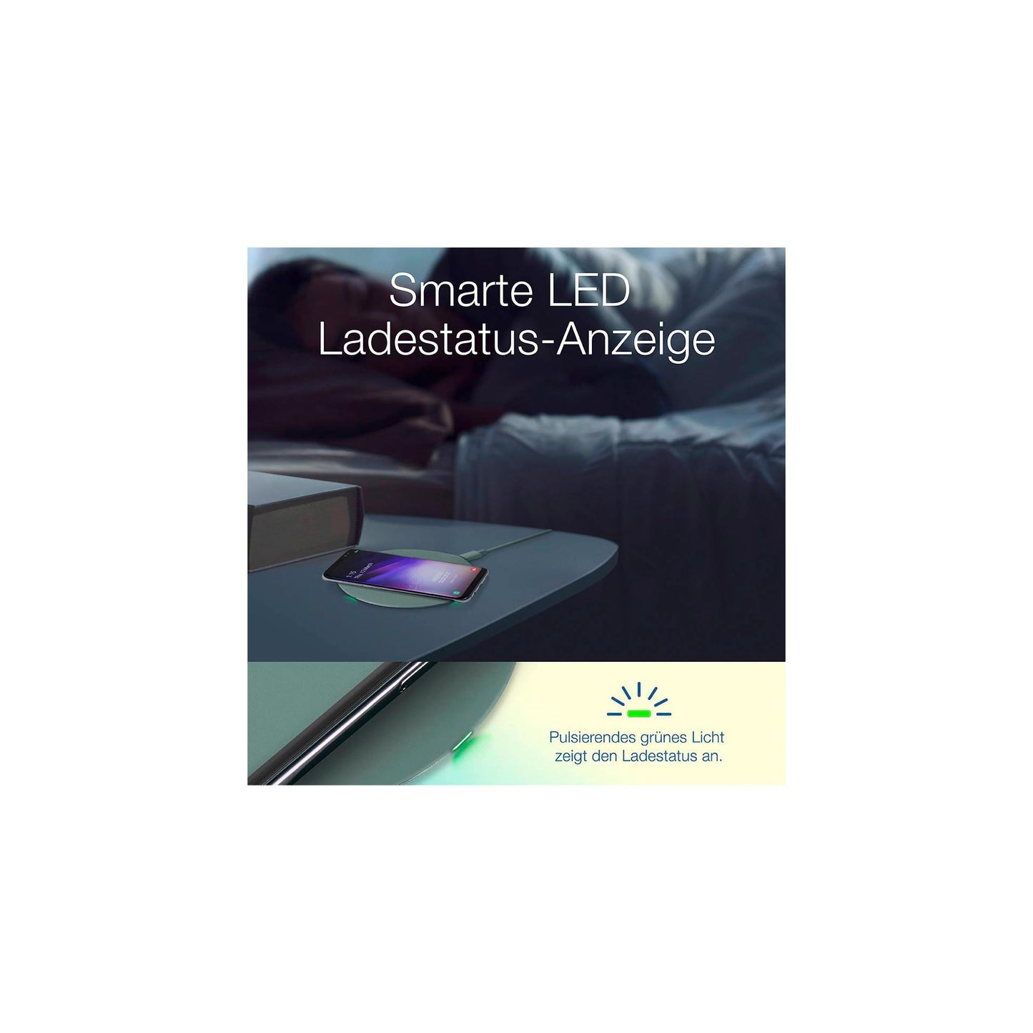 GP QP1A wireless Charger 15W grey USB-C 165QP1AGREY