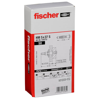 Fischer Metal Cavity Fixing HM 5x37 S 50 pcs.