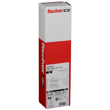 Fischer ULTRACUT FBS II 10x70 15/5/- US 50 pcs