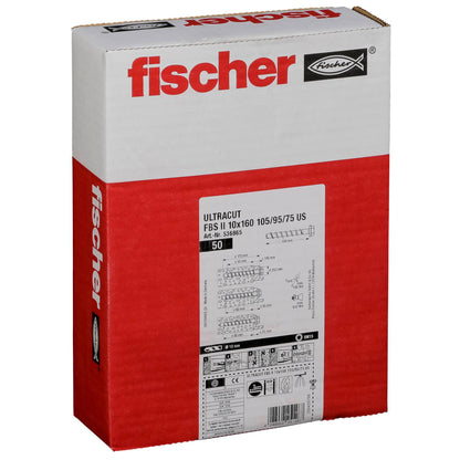 Fischer ULTRACUT FBS II 10x160 105/95/75 US 50 pcs
