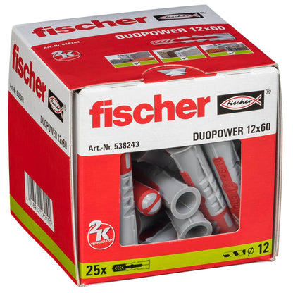 Fischer DUOPOWER 12x60 25 pcs